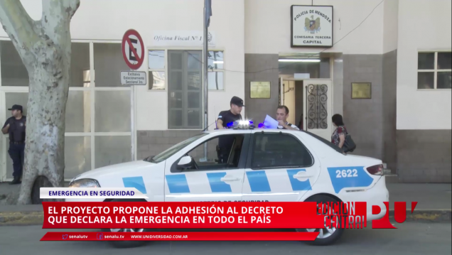 imagen Proyecto de adhesión al decreto de Emergencia en Seguridad