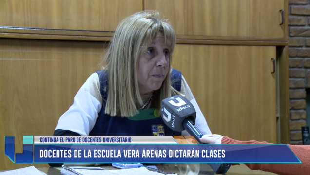 imagen Docentes de la escuela "Vera Arenas" dictarán clases