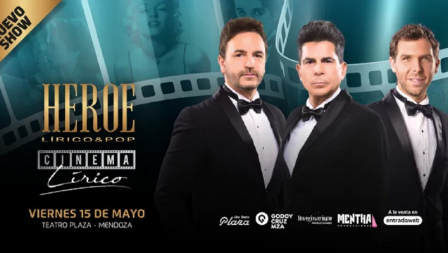 imagen "Cinema lírico", este viernes en el Teatro Plaza