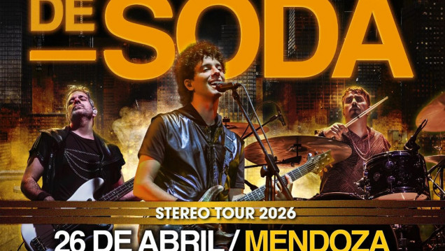 imagen El "Stereo Tour" de Sobredosis de Soda llega al Selectro