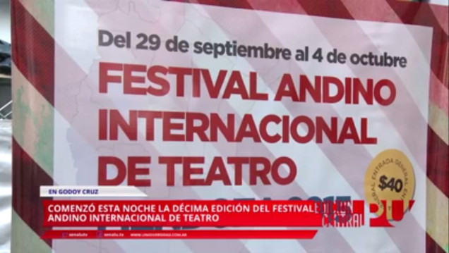 imagen Comenzó el Festival Andino Internacional de Teatro