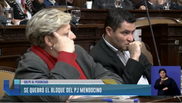 imagen Se quebró el bloque de PJ Mendocino