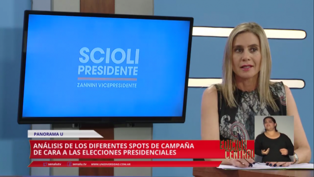 imagen GABRIELA AZZONI ANALIZA SPOTS DE DANIEL SCIOLI