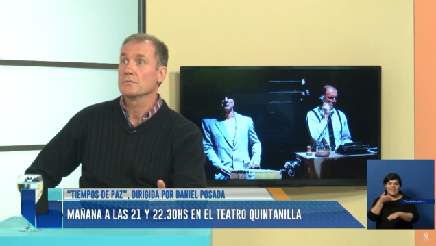 imagen La obra de teatro "Tiempos de Paz" representará a la Argentina en Bolivia