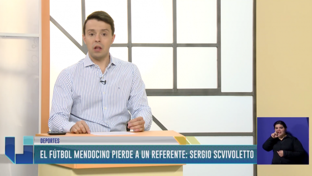 imagen El fútbol mendocino pierde a un referente: Sergio Scivoletto