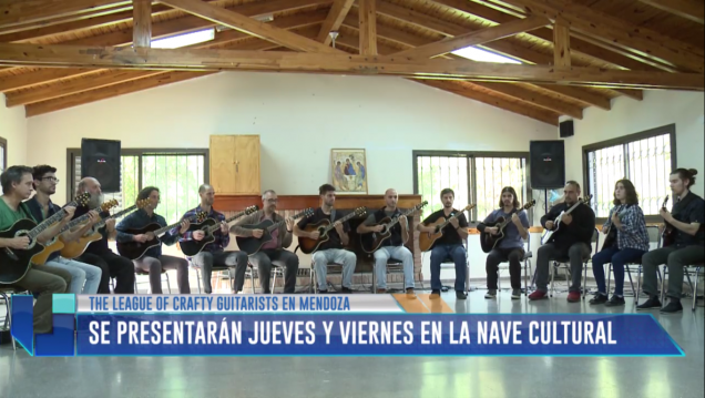 imagen "The League of Crafty Guitarists" se presenta en Mendoza