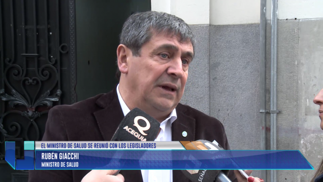 imagen Giacchi ponderó el sistema autárquico en los hospitales