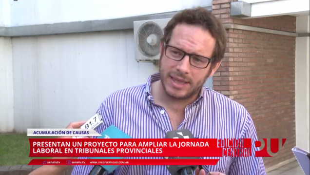 imagen Quieren que el fuero penal trabaje mañana y tarde