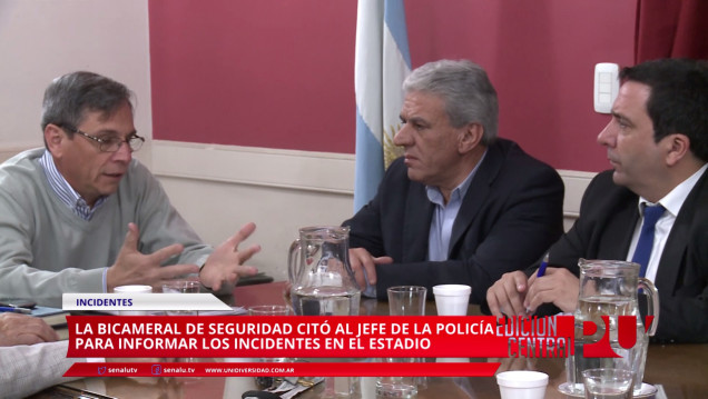 imagen Fútbol violento: Reunión de la bicameral de seguridad