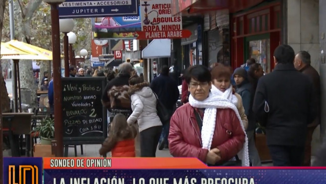 imagen La inflación es la principal preocupación de los mendocinos