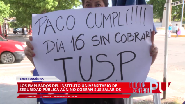 imagen Reclamos de IUSP por falta de pagos