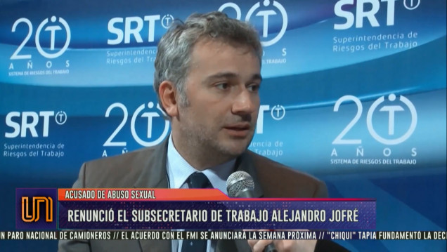 imagen Renunció Alejandro Jofré