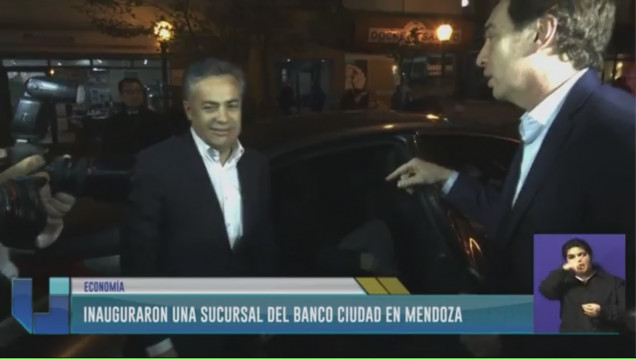 imagen Inauguraron una sucursal del Banco Ciudad en Mendoza