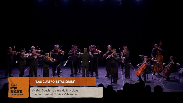 imagen La Nave presenta 03 - Las cuatro estaciones de Vivaldi - Ballet y Sinfónica UNCuyo