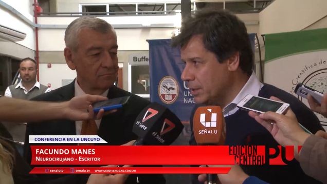 imagen Facundo Manes disertó en la UNCuyo