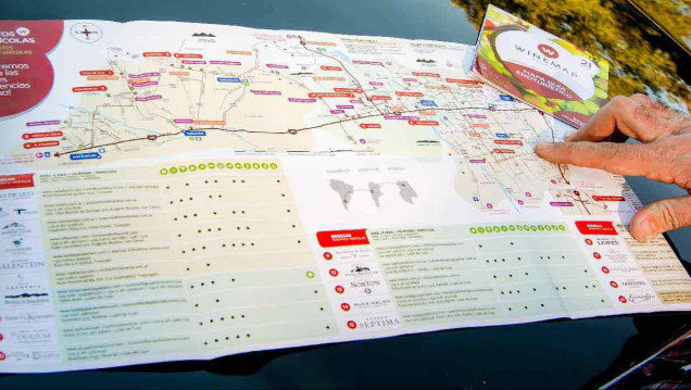 imagen Winemap Mendoza, la app para recorrer bodegas
