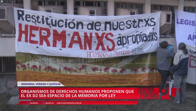 imagen Buscan establecer por ley el ex-D2 como Espacio por la Memoria