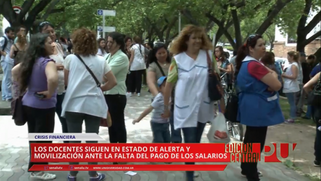 imagen Docentes en estado de alerta por pagos