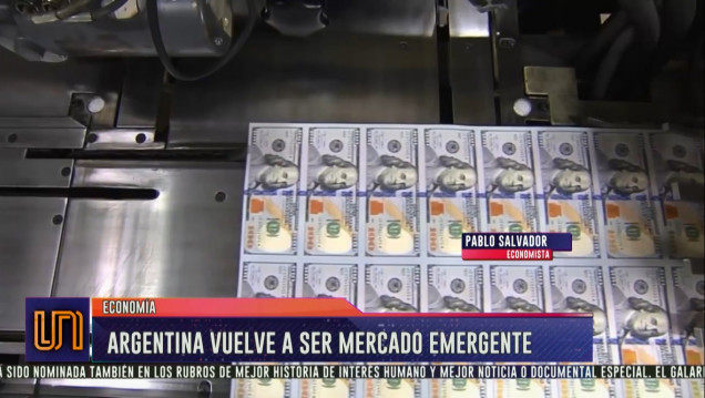 imagen Argentina vuelve a ser mercado emergente 
