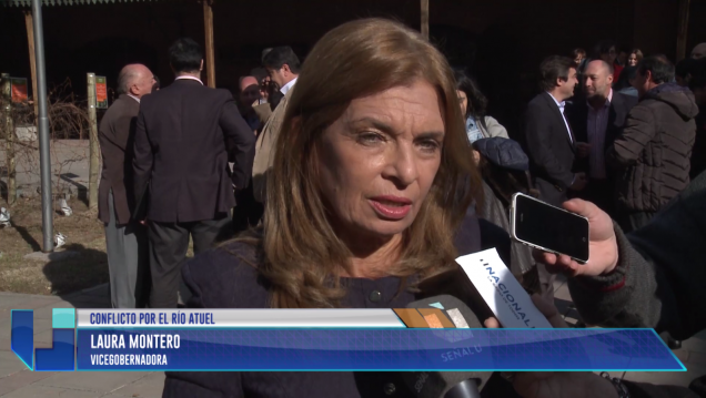 imagen Conflicto por el Río Atuel: Verna le bajó el pulgar a Montero