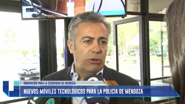 imagen Presentaron los nuevos móviles inteligentes para la Policía de Mendoza