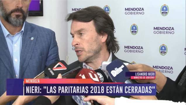 imagen El Gobierno provincial sólo negociará la suba salarial 2019