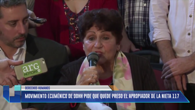 imagen Piden prisión para el apropiador de la nieta 117
