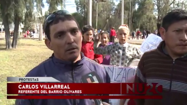 imagen Vecinos del barrio Olivares reclamaron por urbanización