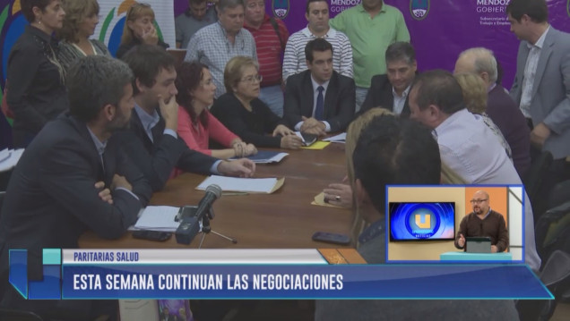 imagen Continúan las paritarias de salud