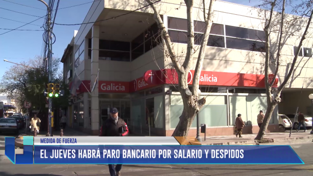 imagen Hoy paran los trabajadores bancarios en todo el país