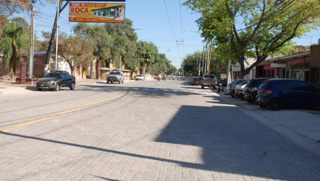 imagen Tras la repavimentación, comerciantes esperan que repunten las ventas