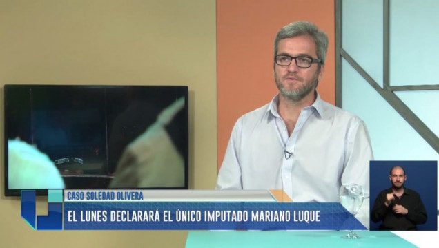 imagen Caso Soledad Olivera: declarará el único imputado, Mariano Luque