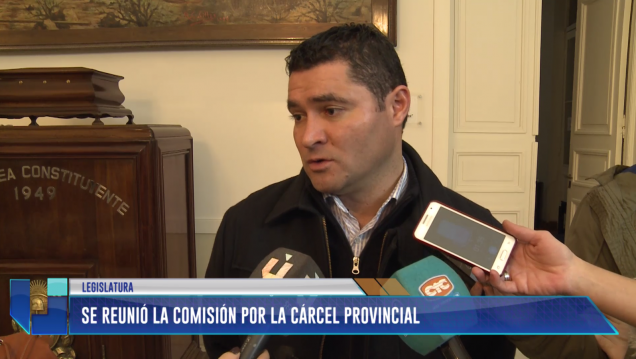 imagen Se reunió la comisión por la cárcel provincial