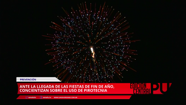 imagen Concientizan sobre el uso de pirotecnia 