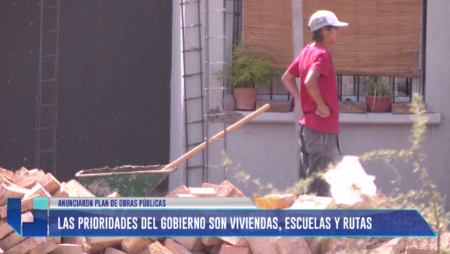 imagen Anunciaron plan de obras públicas