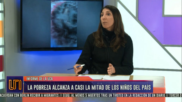 imagen La pobreza alcanza a la mitad de los niños del país 