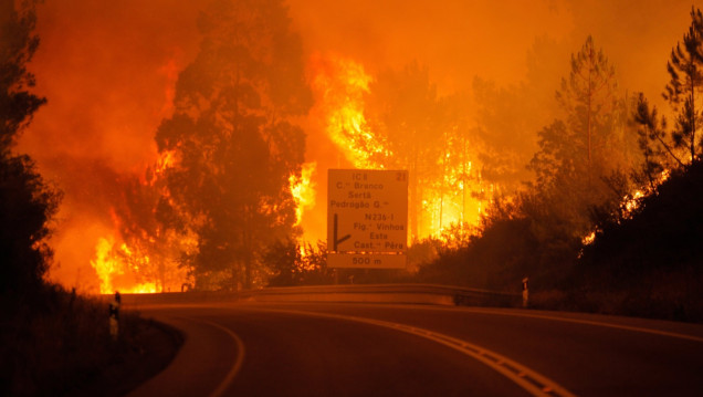 imagen Controlan todos los incendios del centro y norte de Portugal
