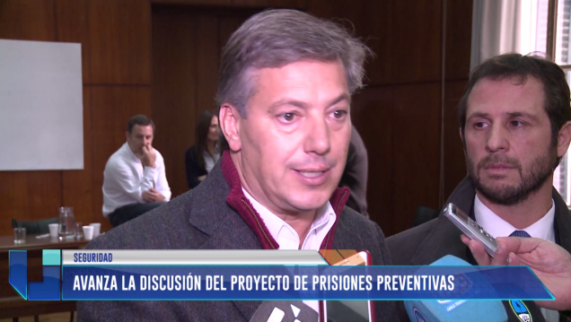 imagen Avanza la discusión del proyecto de prisiones preventivas