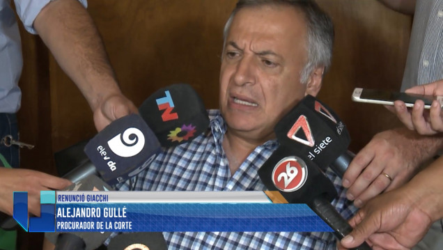 imagen Renunció Giacchi tras una denuncia por violencia de género 