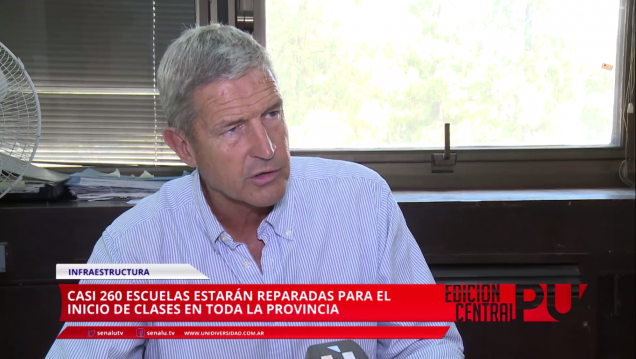 imagen Reparan escuelas en toda la provincia