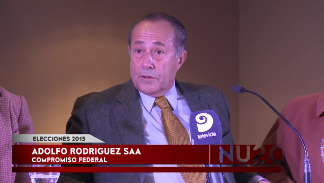 imagen Rodríguez Saa en Mendoza: palos para Macri y algunas puntas económicas