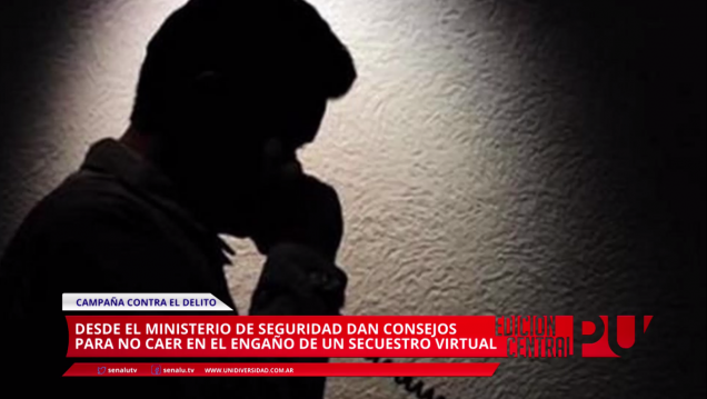 imagen Campaña contra los secuestros virtuales