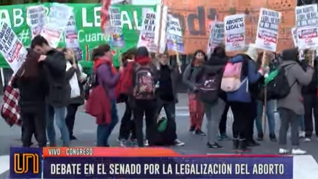 imagen Aborto legal: en las manos del Senado