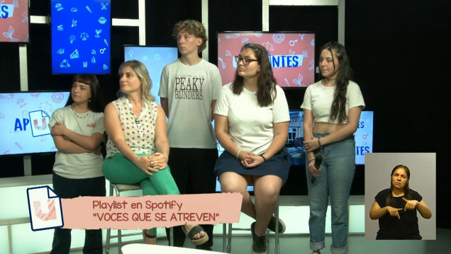 imagen "Voces que se atreven": estudiantes del DAD elaboraron una playlist contra la violencia de género