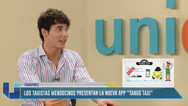 imagen Los taxistas mendocinos presentan la nueva app "Tango Taxi"