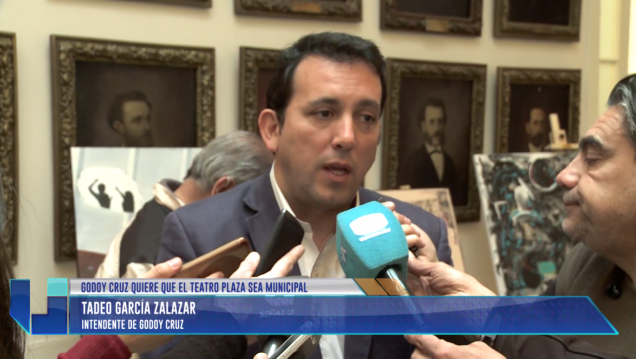 imagen Godoy Cruz quiere que el Teatro Plaza sea municipal