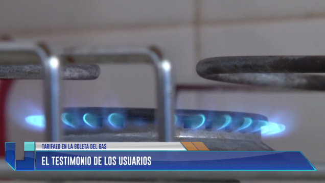 imagen Tarifazo en la boleta del gas