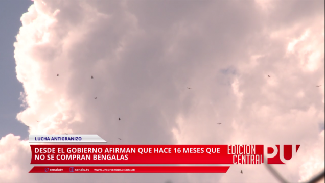 imagen Faltan materiales para la lucha antigranizo
