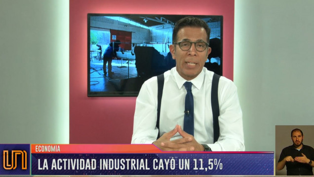 imagen La actividad industrial cayó el 11,5 % en septiembre