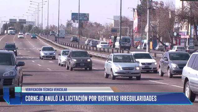 imagen Cornejo anuló la licitación por distintas irregularidades